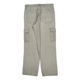 Wrangler Cargo Trousers - 34W 32L Beige Cotton