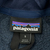 Patagonia Fleece Jacket - Small Blue Polyester