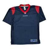 Texans N.F.L. Pro Line Football Jersey - Medium Red Polyester