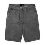 Southpole Denim Shorts - 34W 12L Grey Cotton