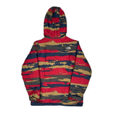 Age 14-16 The North Face Striped Jacket - Large Multicoloured Polyester