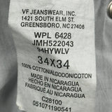 Wrangler Carpenter Pants - 34W 34L Gray Cotton