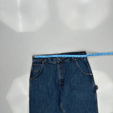 Unbranded Carpenter Jeans - 34W 31L Blue Cotton