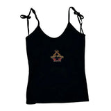 Harley Davidson Graphic Top - Large Black Cotton