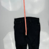 512 Levis Jeans - 34W 31L Black Cotton