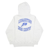 CHAMPION Mens Grey Leonardtown Cross Country Pullover Hoodie L Sports Graphic