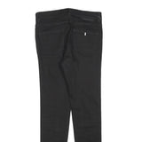 STELLA MCCARTNEY Womens Black Slim Skinny Denim Jeans W30 L28 Cotton Blend Zip