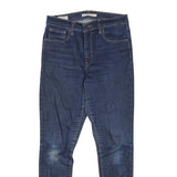 LEVI'S 720 Womens Slim Skinny Denim Medium Blue W28 L27 Zip Cotton Blend Jeans