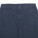 CARHARTT Mens Shorts Blue Casual L W36 Durable Cotton Workwear