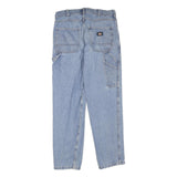 DICKIES Womens Regular Fit Light Blue Denim Jeans W30 L32 Workwear Style