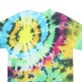 GILD Mens Tie Dye T-Shirt L Short Sleeve Crew Neck Vibrant Cotton Blend