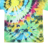 GILD Mens Tie Dye T-Shirt L Short Sleeve Crew Neck Vibrant Cotton Blend