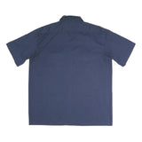 DICKIES Mens Blue Work Shirt XL Cotton Blend Button Pocket Casual