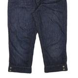 TOMMY HILFIGER Womens Relaxed Dark Denim Jeans W34 L21 Zip Cotton Blend