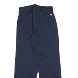 RED KAP Mens Cotton Blend Navy Relaxed Straight Trousers W30 L30 Workwear