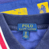 Age 8 Polo By Ralph Lauren Graphic Polo Shirt - Small Multicoloured Cotton