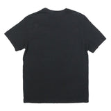 NIKE Mens Black Graphic T-Shirt M Short Sleeve Crew Neck Cotton Blend