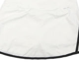 NIKE Womens White & Black Skater Short Polyester Blend S Sports Skirt with Logo