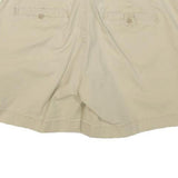 CALVIN KLEIN JEANS Womens Shorts Beige Casual Plain S W28 Summer Style