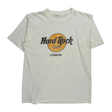 Hard Rock Cafe Single Stitch T-Shirt - XL White Cotton