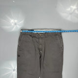 Polo By Ralph Lauren Chinos - 35W 29L Grey Cotton