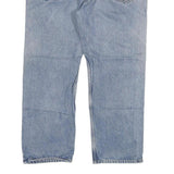 CARHARTT Mens Relaxed Blue Denim Light W40 L30 Cotton Blend Zip Jeans