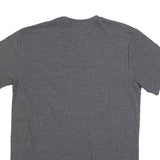 ADIDAS Mens Grey Graphic T-Shirt L Short Sleeve Crew Neck Cotton Blend