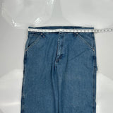 Wrangler Carpenter Jeans - 36W 34L Blue Cotton