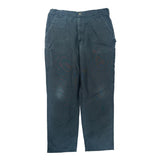Carhartt Carpenter Trousers - 36W 34L Black Cotton