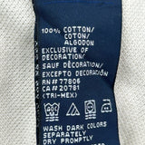 Tommy Hilfiger Polo Shirt - Medium Cream Cotton