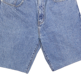 FROCKS Mens Denim Blue Casual Shorts M W30 Classic Fit Zip Closure Pocket Detail
