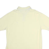 TOMMY HILFIGER Mens Yellow Basic Cotton Polo Shirt XL Short Sleeve Casual