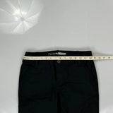 Carhartt Carpenter Trousers - 28W UK 8 Black Cotton