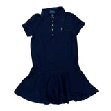 Age 6 Polo By Ralph Lauren Dress - XS Navy Cotton
