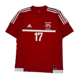 Ballard Soccer Adidas Football Shirt - Large Red Polyester