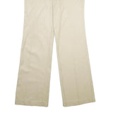 MCGREGOR Mens Classic Beige Trousers W32 L34 Polyester Blend Zip Plain Regular