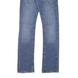 LEVI'S Womens Jeans Blue Regular Straight Denim Medium W28 L32 Classic Fit Zip