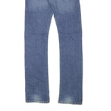 LEVI'S Womens Jeans Blue Regular Straight Denim Medium W28 L32 Classic Fit Zip