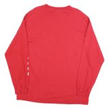 OHIO STATE Mens Red Buckeyes Graphic T-Shirt XL Long Sleeve Crew Neck College
