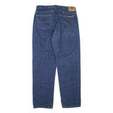 DICKIES Mens Blue Regular Fit Straight Denim Jeans W36 L31 Classic Workwear