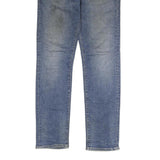 CARHARTT WIP Womens Jeans Blue Slim Straight Denim Medium W35 L32 Classic Style