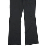 DICKIES Womens Black Slim Straight Cotton Blend Trousers W30 L32 Workwear Zip