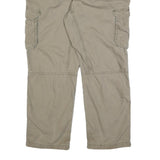 CARHARTT Mens Cotton Beige Relaxed Cargo Trousers W40 L30 Workwear Casual
