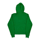 Nike Spellout Hoodie - Large Green Cotton