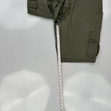 Dickies Cargo Shorts - 34W 10L Green Cotton Blend
