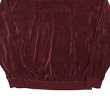 PUMA Mens Maroon Crew Neck Sweatshirt M Velvet Soft Casual Pullover
