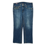 True Religion Boot Cut Jeans - 37W 31L Blue Cotton
