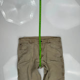 Carhartt Double Knee Carpenter Pants - 38W 30L Beige Cotton