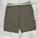 Wrangler Cargo Shorts - 36W 10L Grey Cotton
