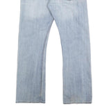 LEE Mens Jeans Blue Regular Straight Denim Light W32 L31 Classic Fit Zip Closure